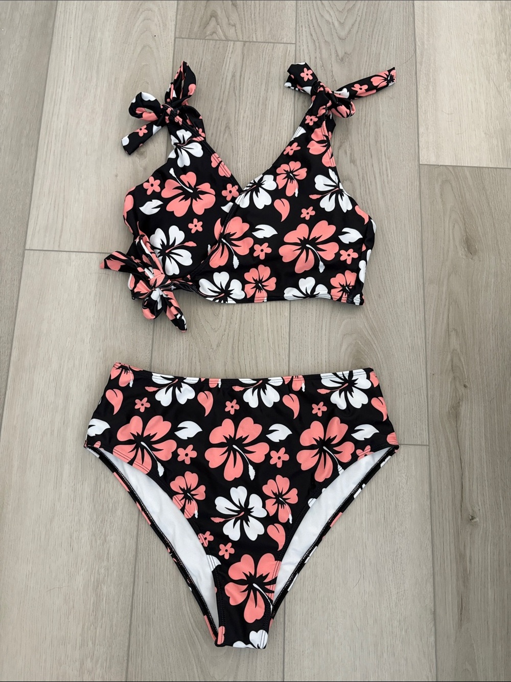 Floral Two Piece Swimwear